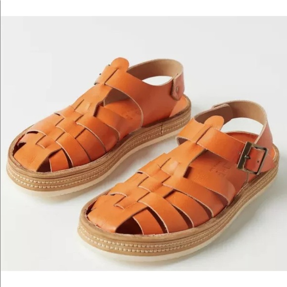 New Urban Outfitters Punto Pigro Platform Fisherman Sandal 39 or 9 and 40 or 10 - Picture 2 of 16